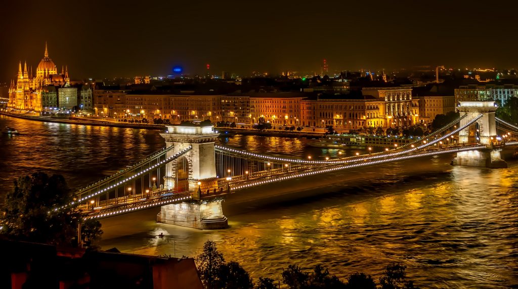 Chain Link bridge Budapest
